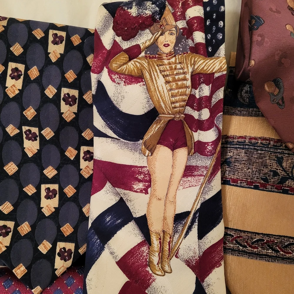 Lot of 18 Silk Ties Business Casual| Boyfriend|Date Night - Picture 6 of 8